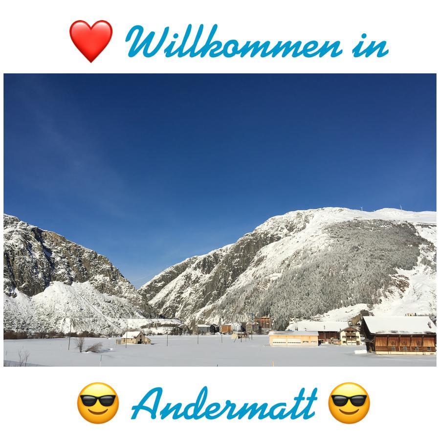 Privatzimmer / bed & breakfast Andermatt Exterior foto
